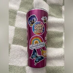 Purple Good Vibes Tumbler